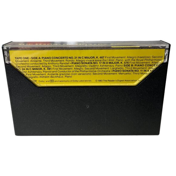 The Magic Of Mozart Cassette Tape Set of 5 Readers Digest - Picture 2 of 7